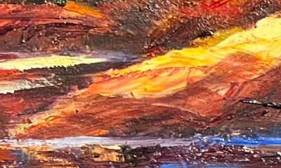 Oil painting - author Shana Talebpour